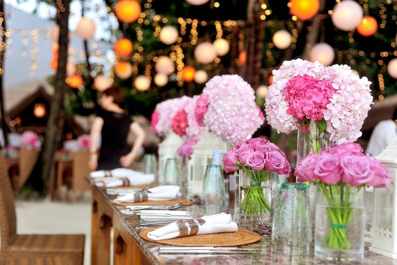 Bespoke Wedding Table Decoration